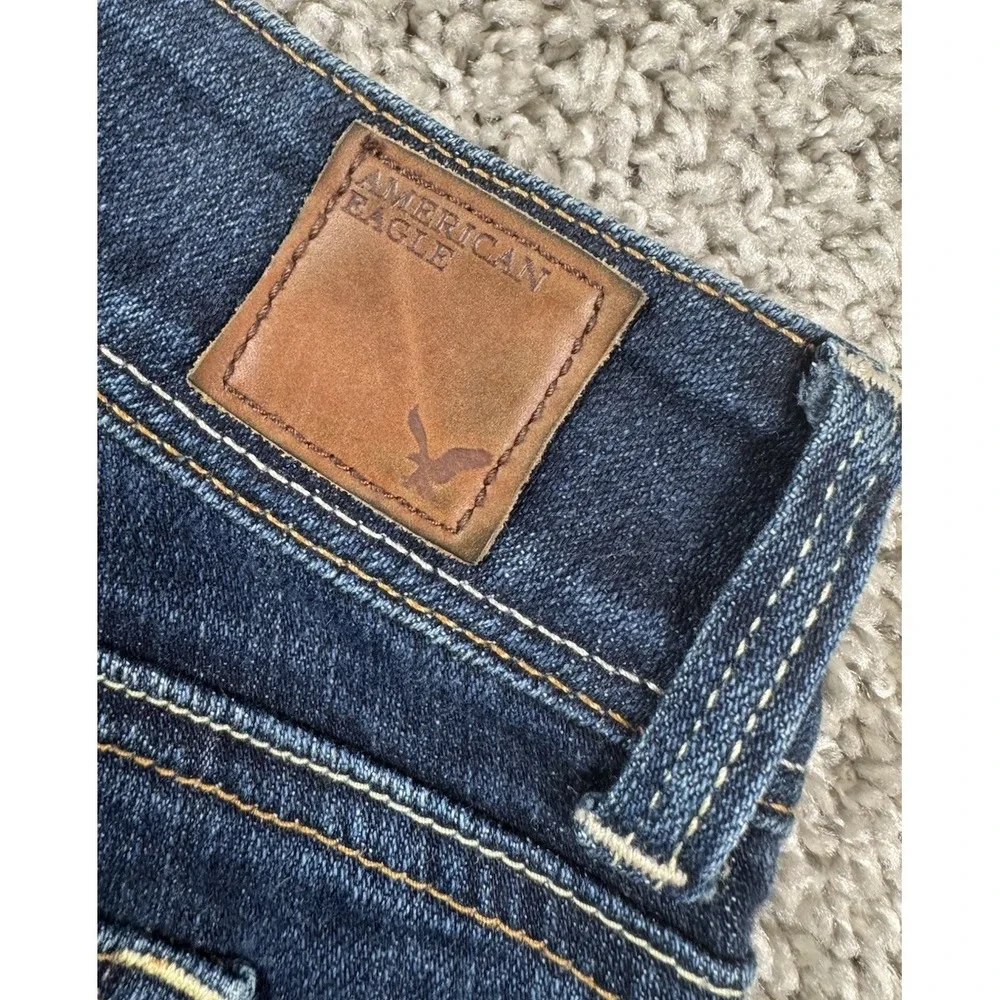 American Eagle Outfitters Womens Slim Boot Cut Jeans‎ Stretch Y2K Size 6 - Picture 8 of 10